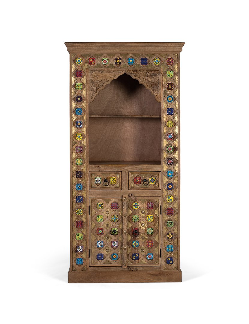 Estante Livraria 2178 Castanho