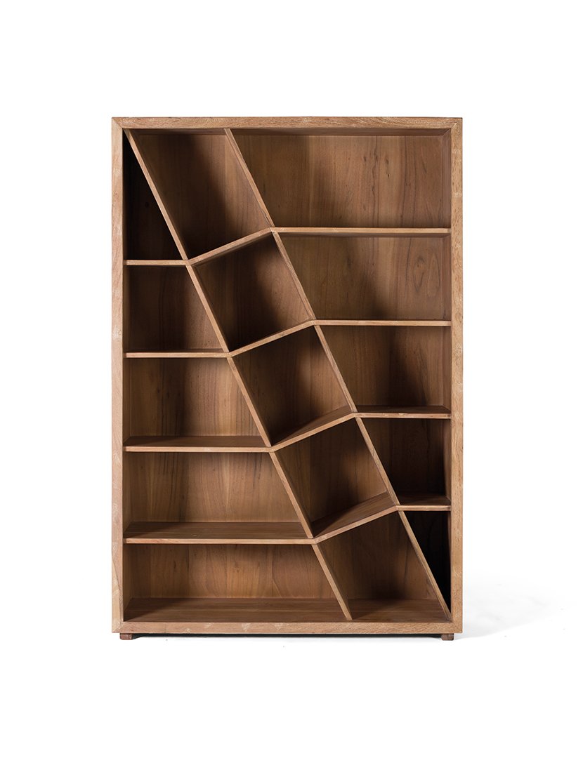 Estante Livraria 1588 Castanho