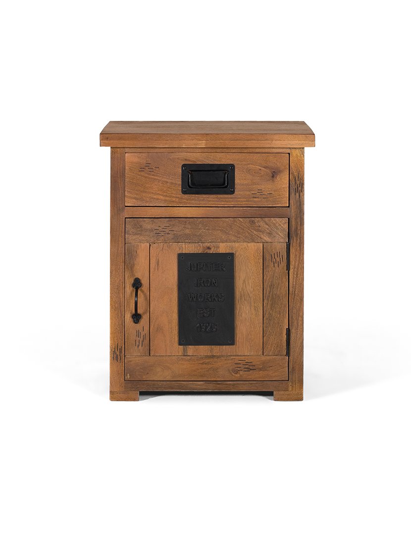 Mesa de Cabeceira 1719 Castanho