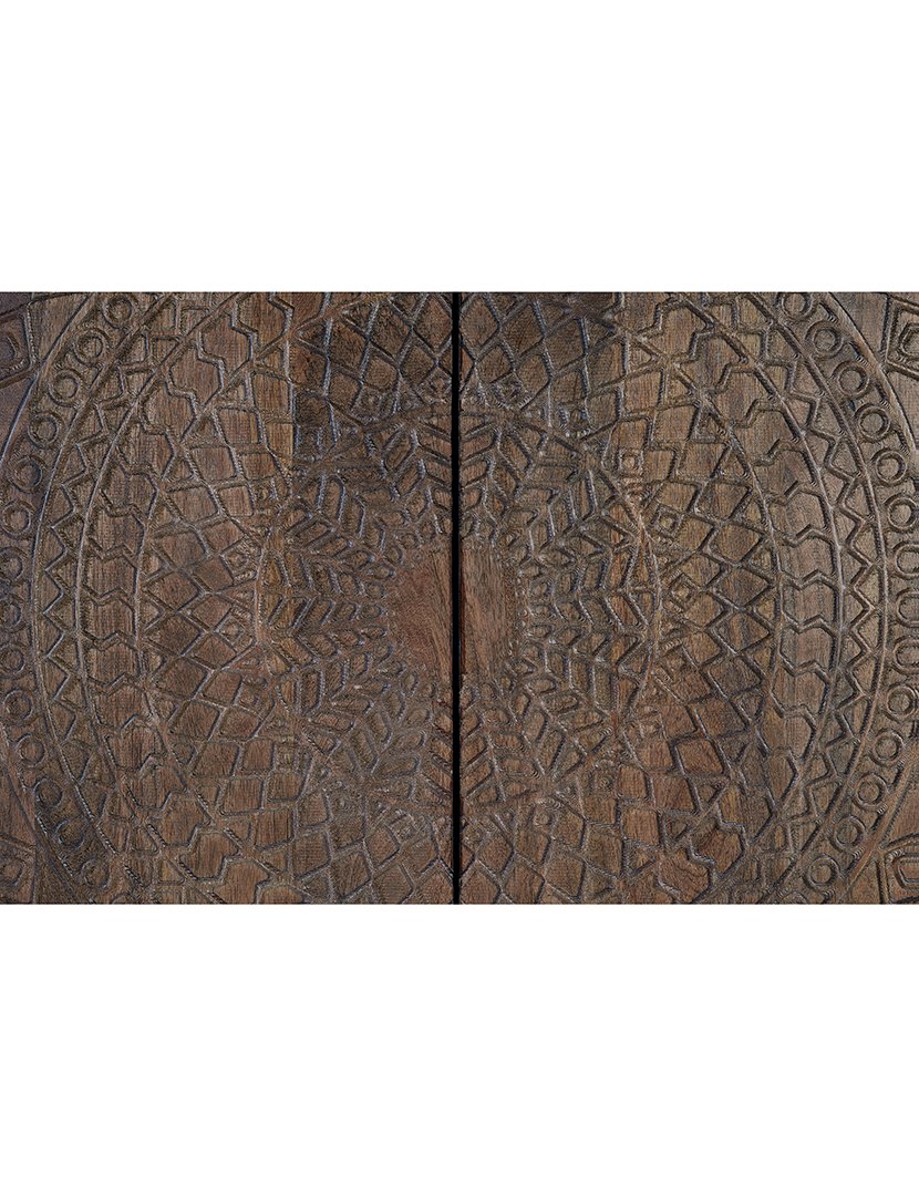 Vitrina 1382 Madeira Nogal Escuro