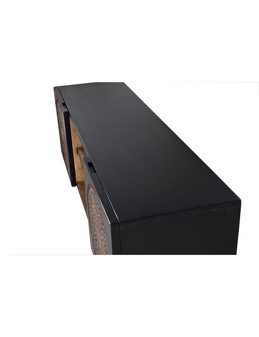 Móvel de TV - Audio 1383 Madeira Nogal Escuro