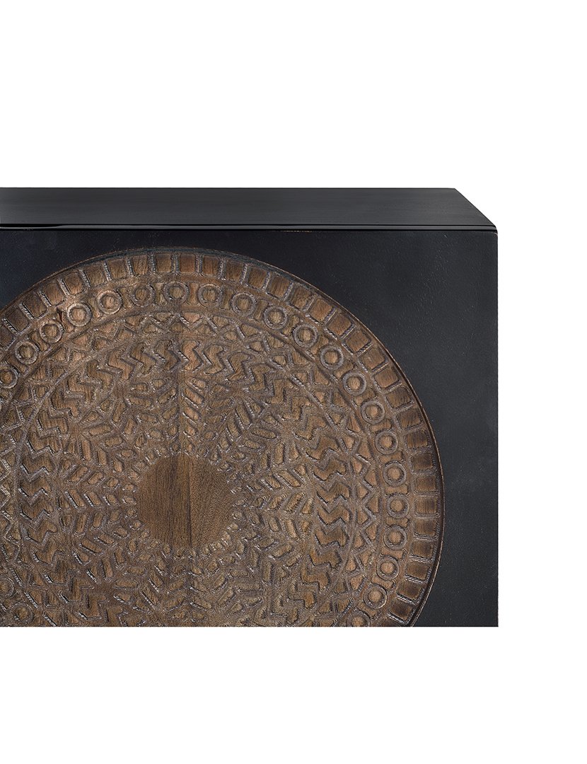 Móvel de TV - Audio 1383 Madeira Nogal Escuro