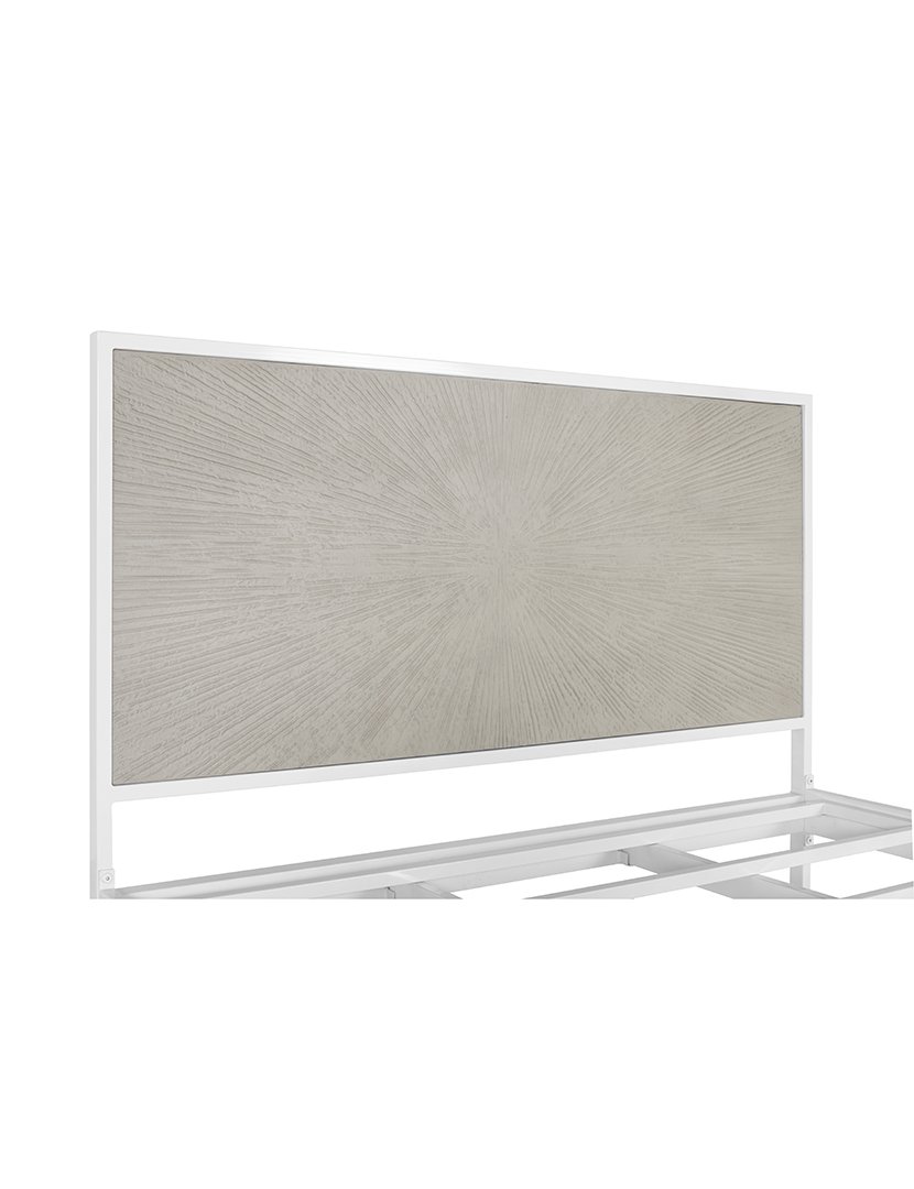 Cama 1418 Branco e Bege