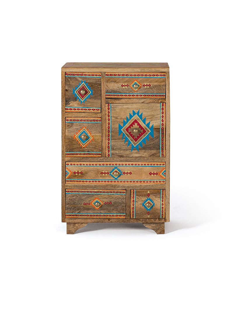 Mesa de Cabeceira 1450 Multicolorido