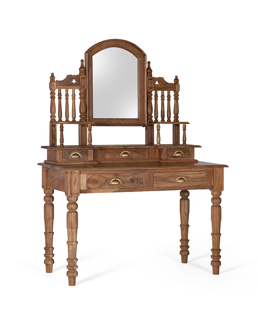 Mesa de Escritório 1460 Castanho