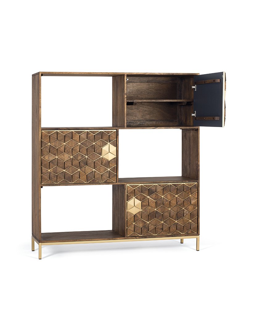 Estante 1470 Madeira Nogal