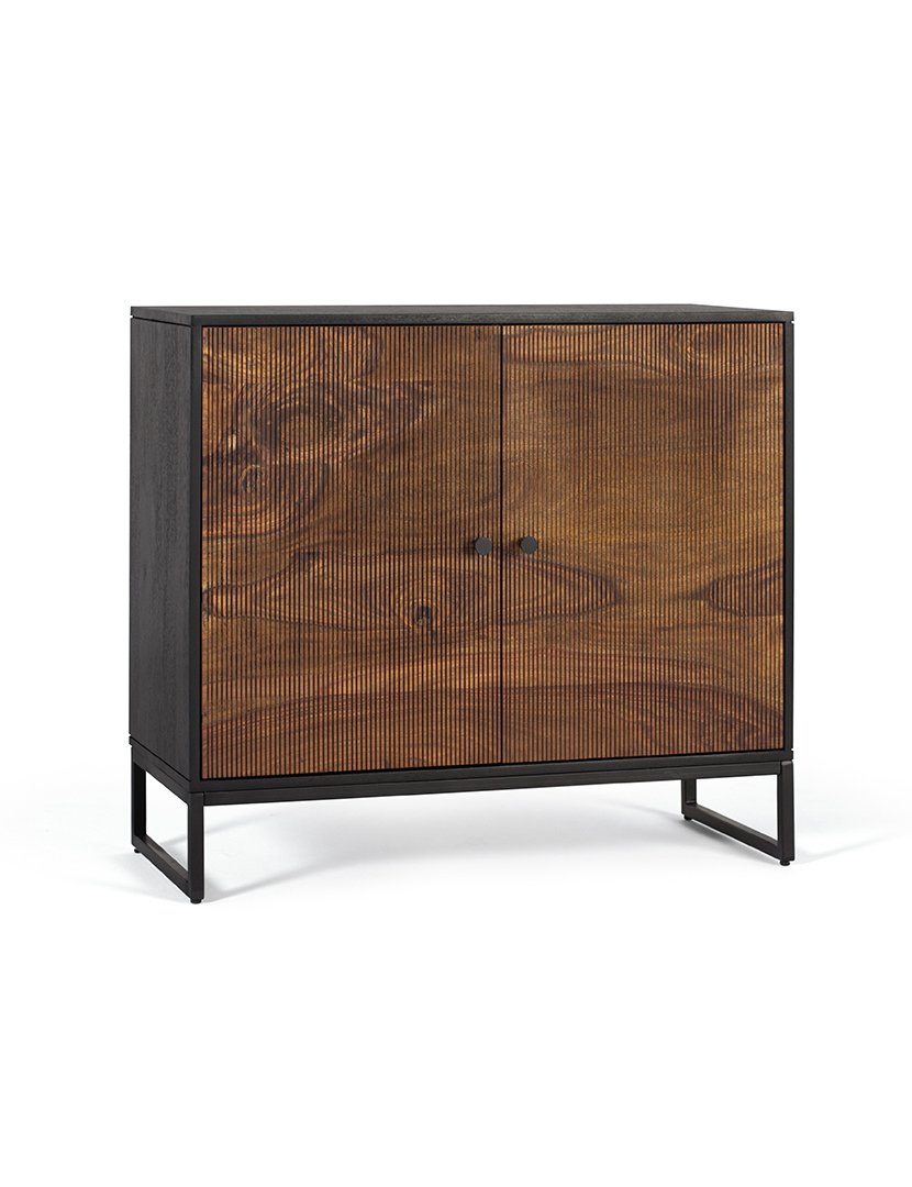 Consola 1475 Preto e Castanho