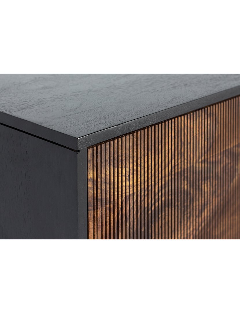 Consola 1475 Preto e Castanho