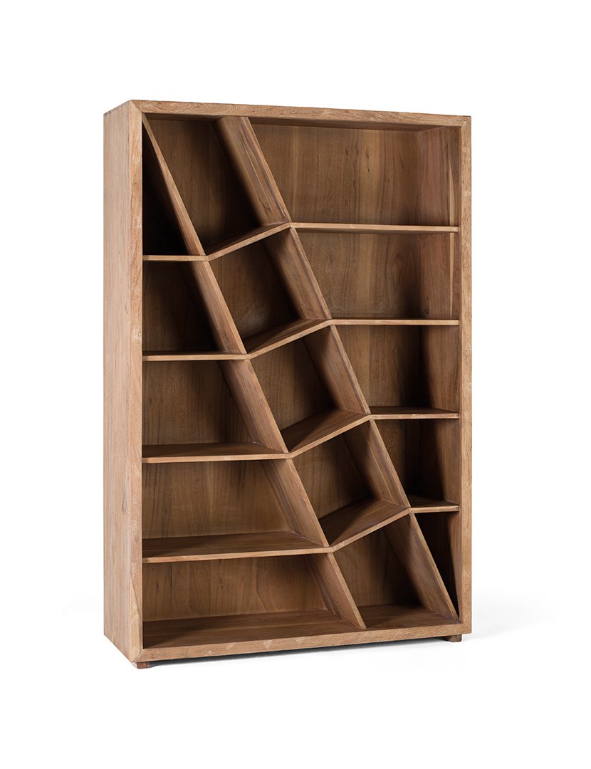 Estante Livraria 1588 Castanho