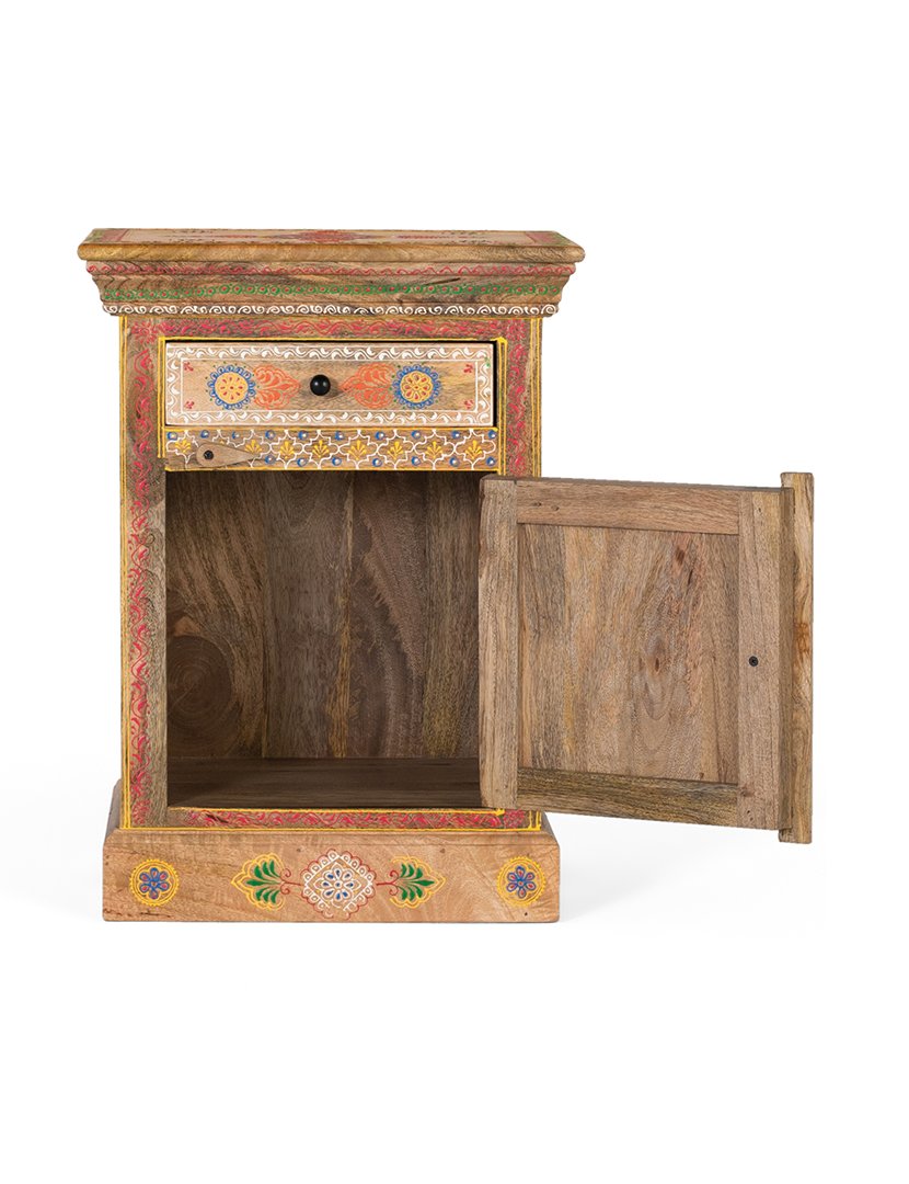 Mesa de Cabeceira 1887 Multicolorido