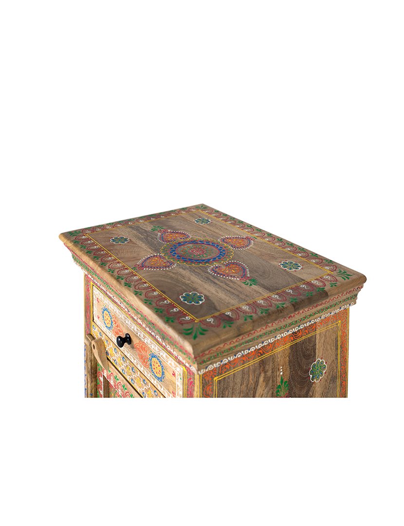 Mesa de Cabeceira 1887 Multicolorido