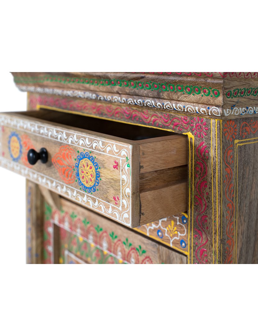 Mesa de Cabeceira 1887 Multicolorido