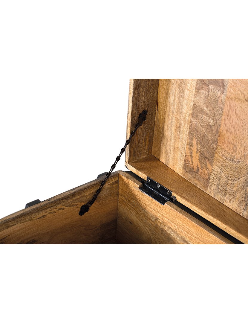 Baú 1892 Preto e Multicolorido