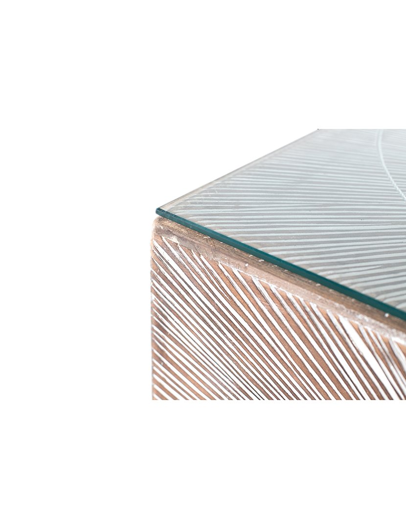 Mesa 1957 Castanho e Branco