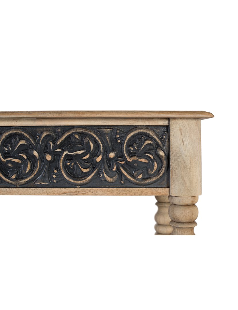 Consola 1963 Cinzento e Castanho