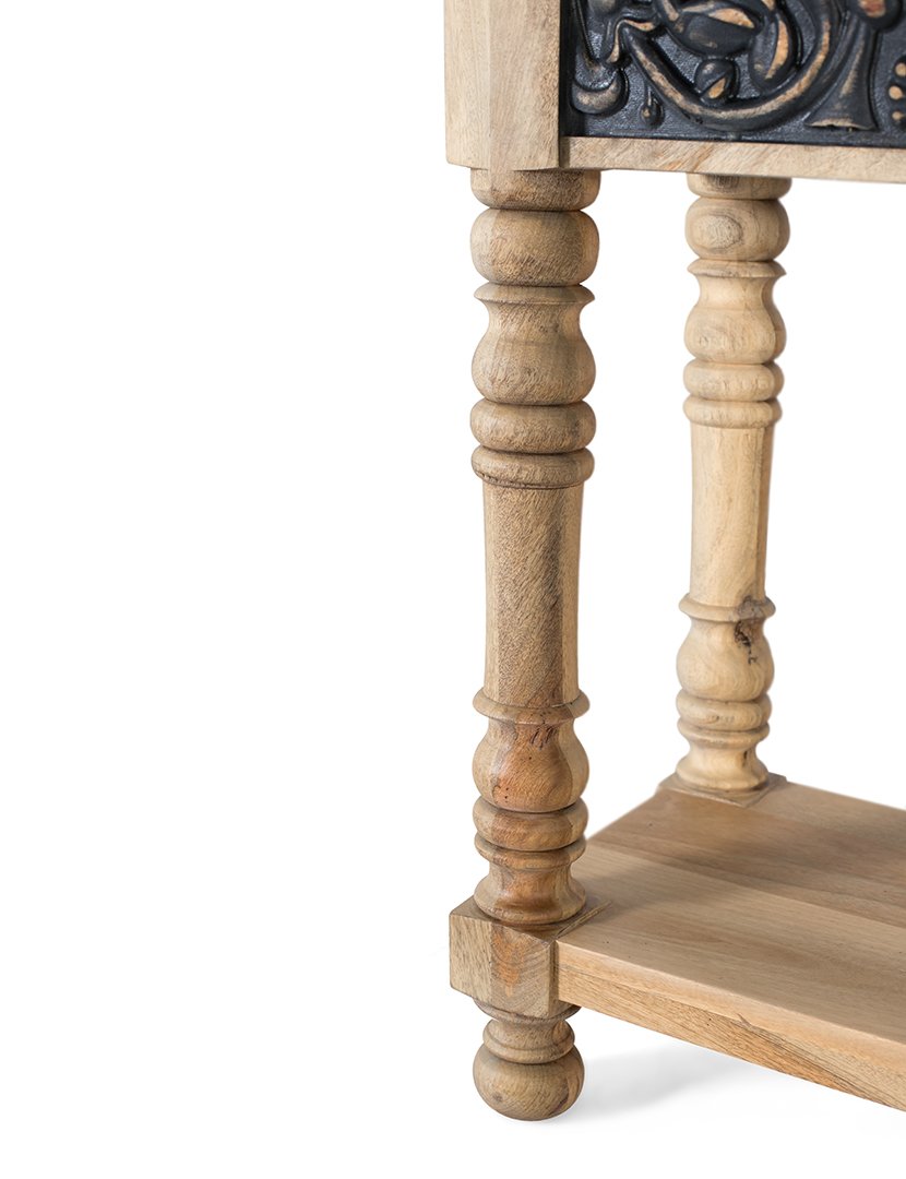 Consola 1963 Cinzento e Castanho