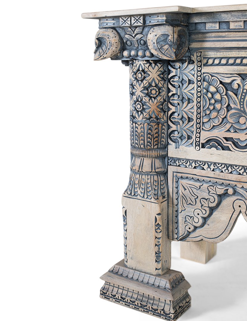 Consola 2125 Branco e Azul