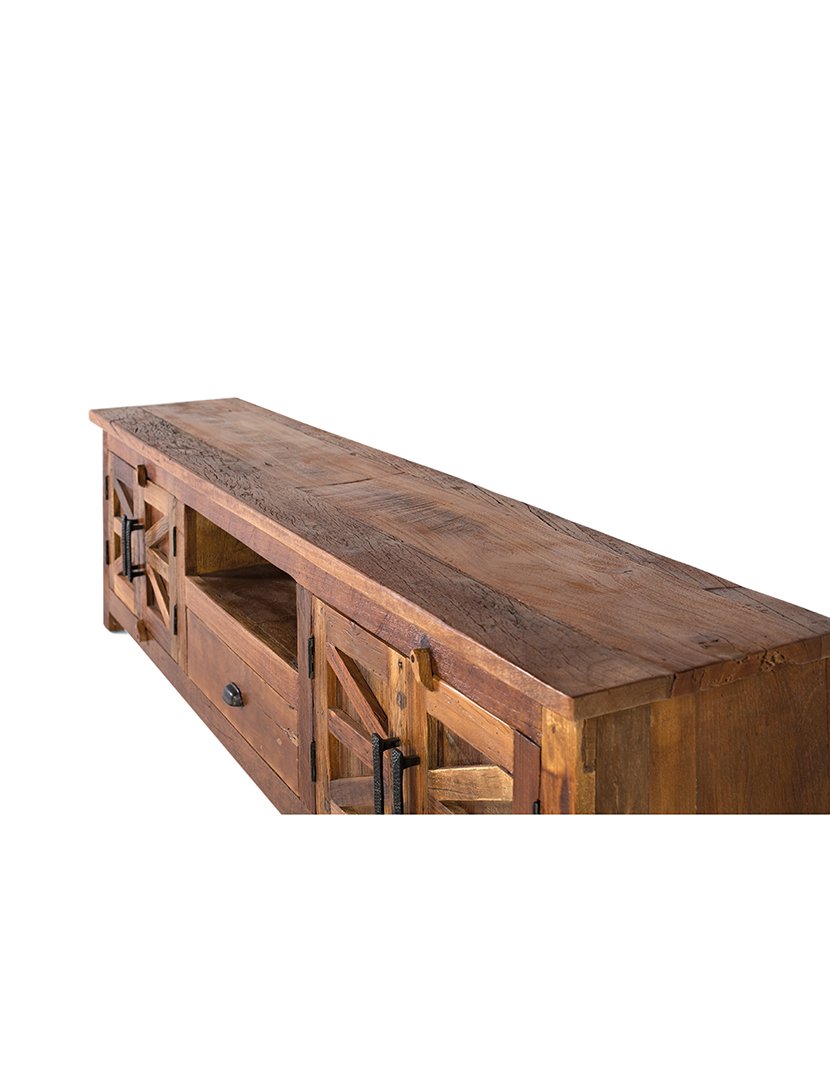 Móvel de TV - Audio 2140 Madeira Nogal