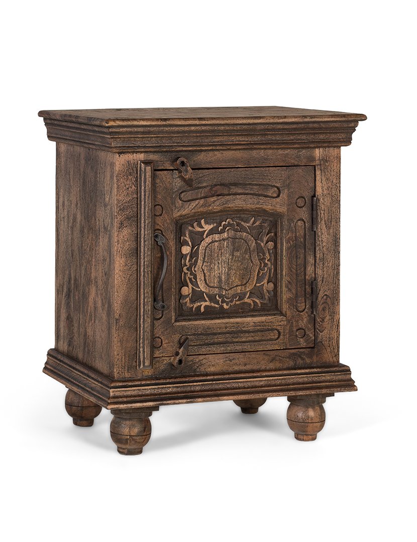 Mesa de Cabeceira 2152 Castanho Escuro