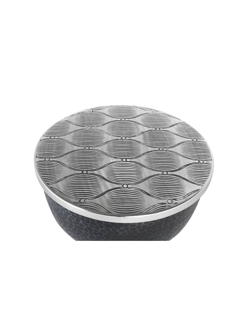 Mesa 2169 Prateado e Cinzento Escuro