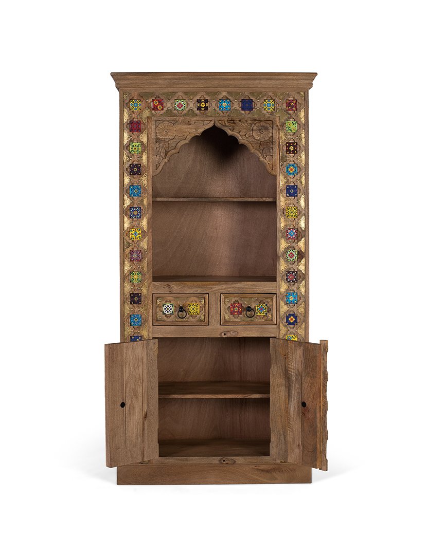 Estante Livraria 2178 Castanho