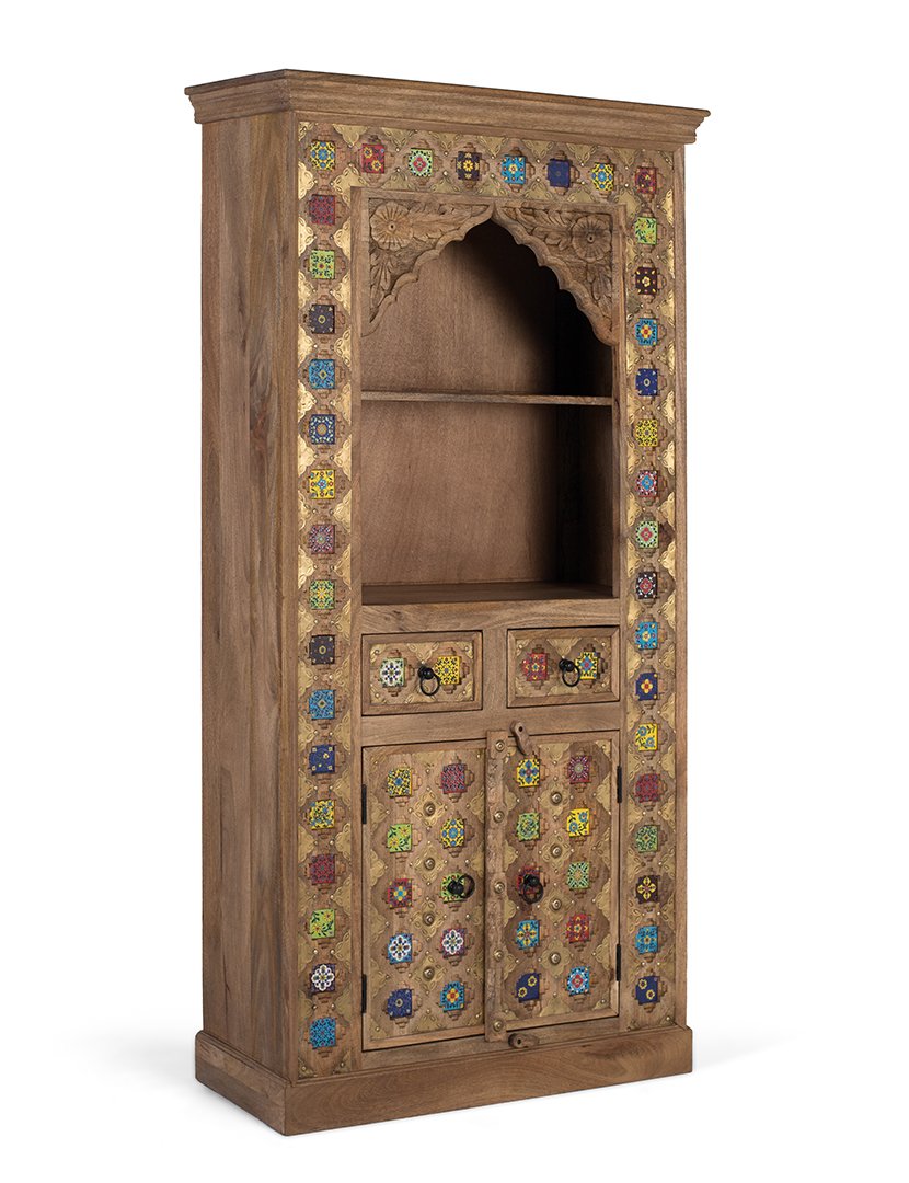 Estante Livraria 2178 Castanho