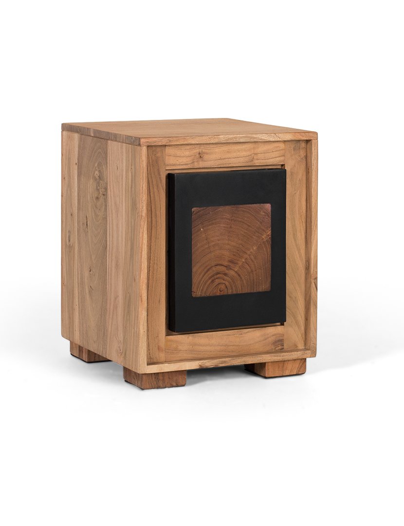 Mesa de Cabeceira 2206 Castanho e Preto