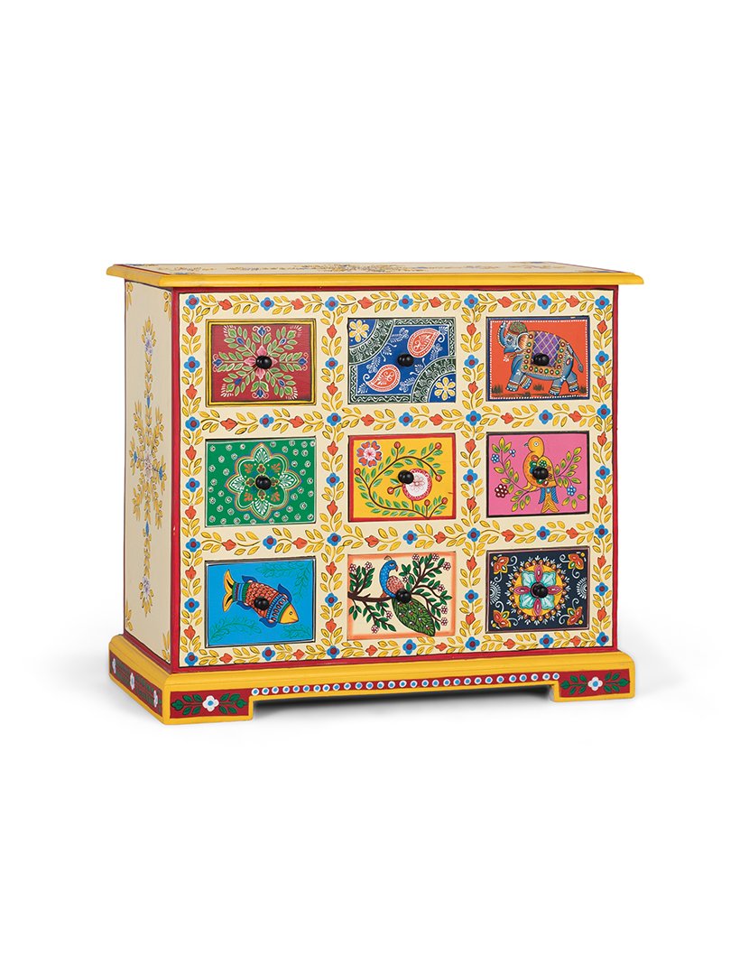 Cómoda 2263 Amarelo - Multicolorido