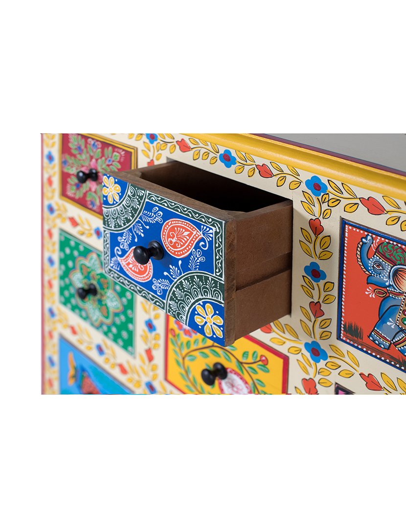 Cómoda 2263 Amarelo - Multicolorido