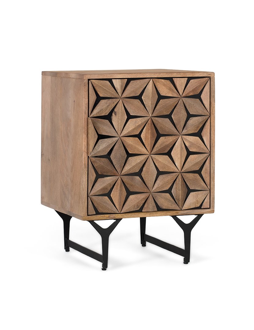 Mesa de Cabeceira 2271 Castanho