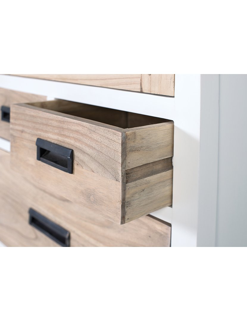 Vitrina 2351 Castanho e Branco