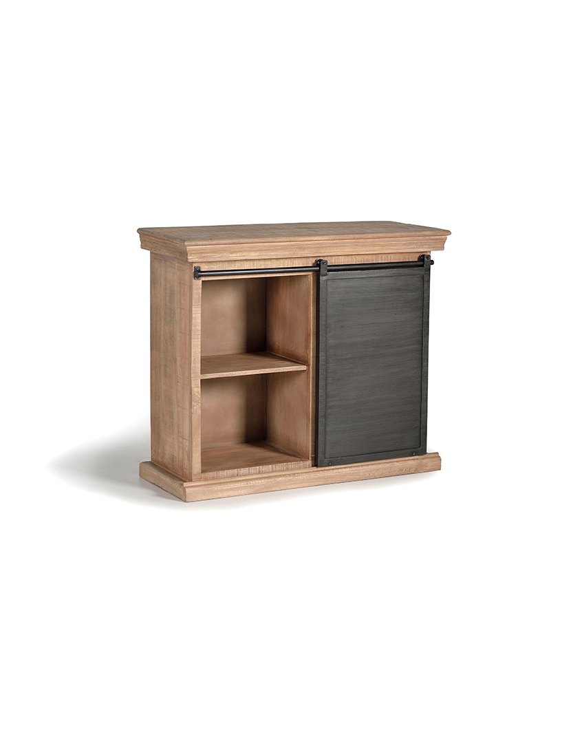 Cómoda 6087 Castanho e Cinzento