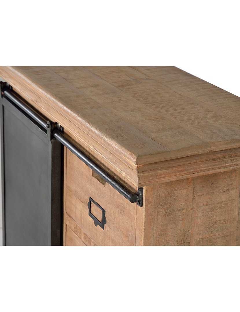 Cómoda 6087 Castanho e Cinzento