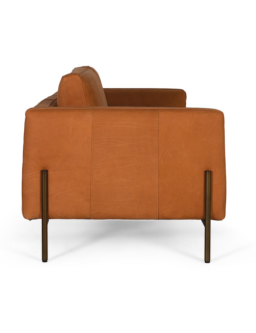 Sofá 10003 Castanho Alaranjado