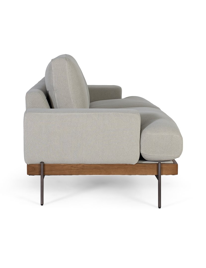 Sofá 10007 Cinzento Claro