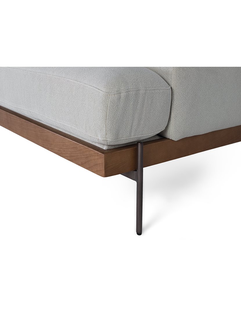 Sofá 10007 Cinzento Claro