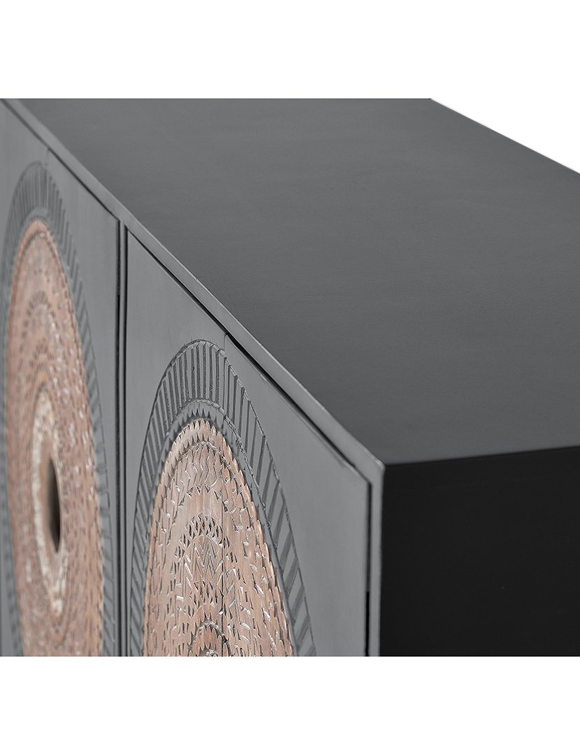 Aparador 6986 Cinzento e Castanho