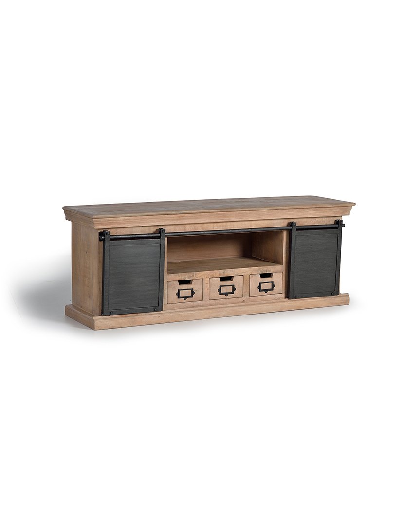 Móvel de TV - Audio 6090 Castanho e Cinzento