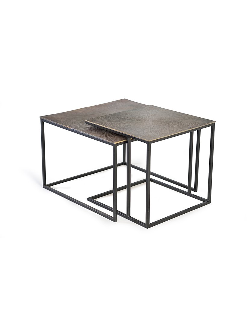 Mesa de Centro 6149 Bronze e Ferro