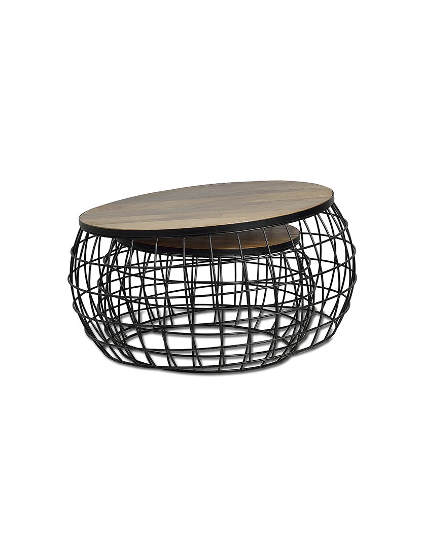 Mesa de Centro 6596 Castanho