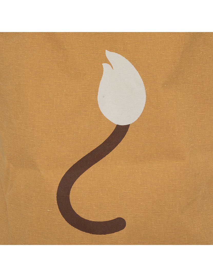 Cesto de armazenamento infantil de leão