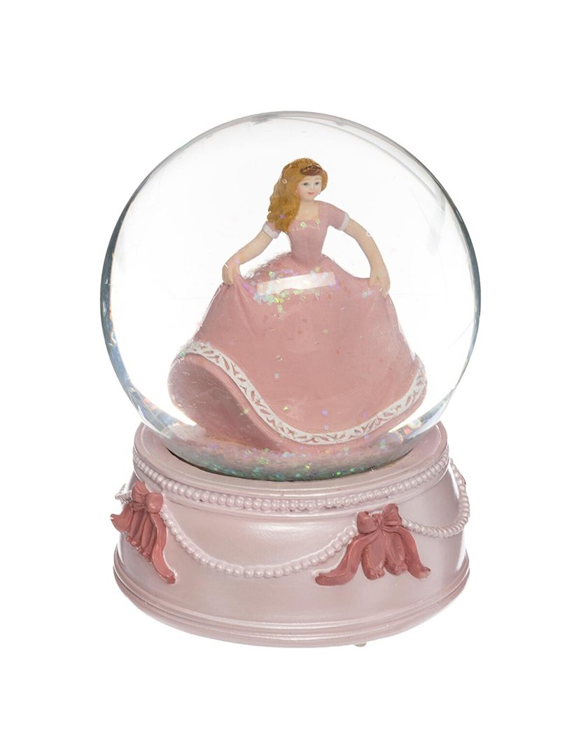 Globo de Neve Princesa Musical