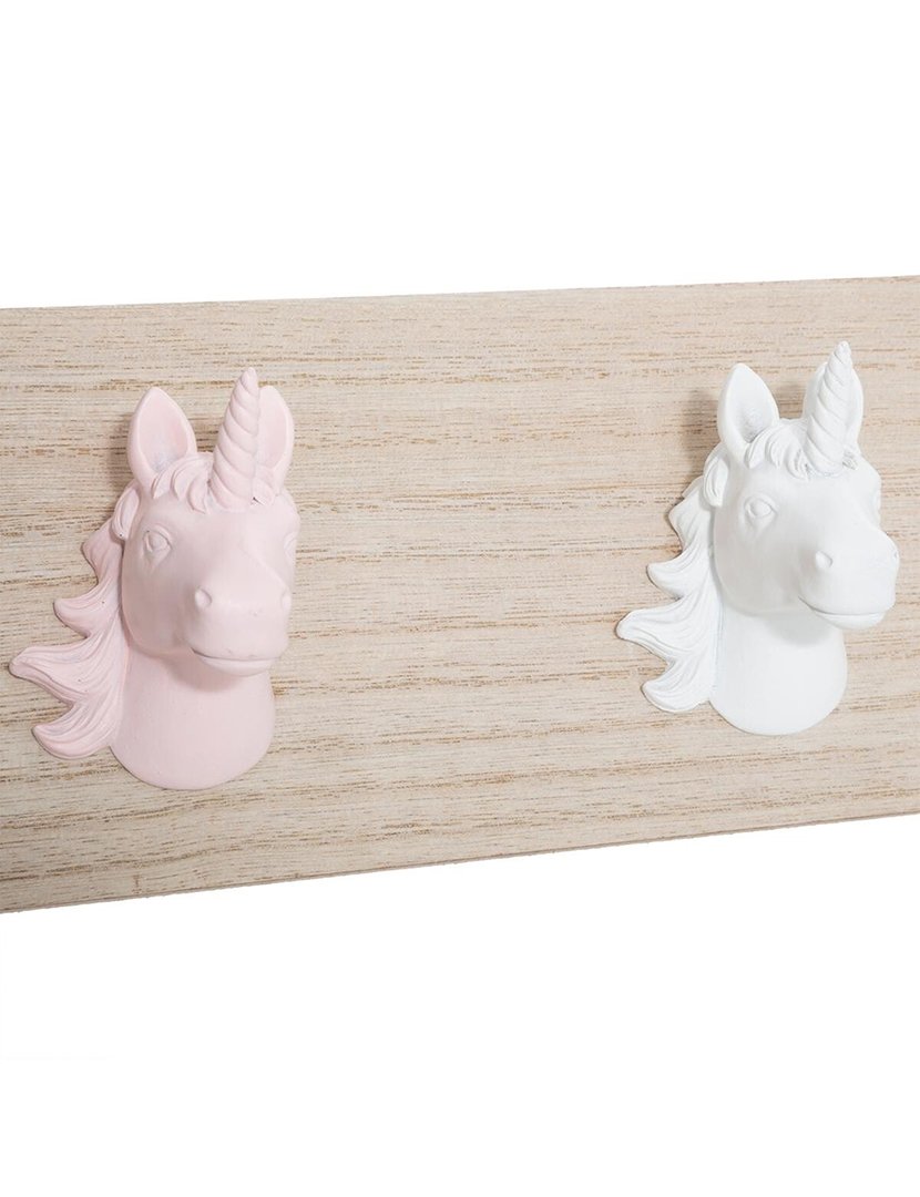 Bengaleiro infantil em formato de unicórnio 5 ganchos