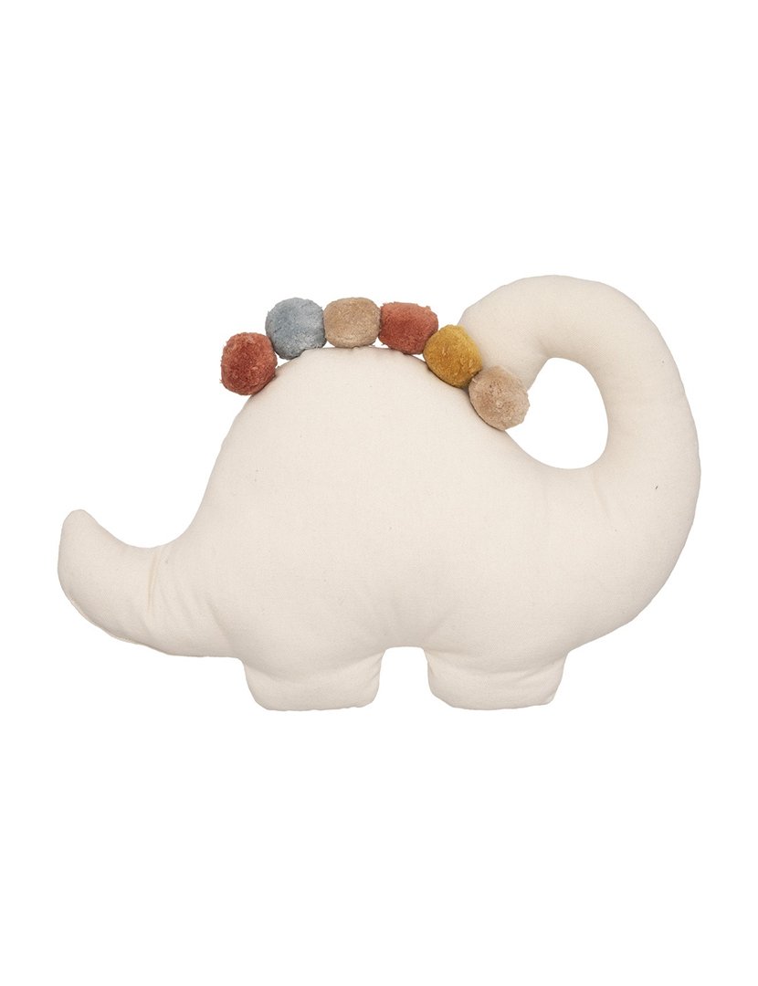 Almofada de dinossauro "pompons"