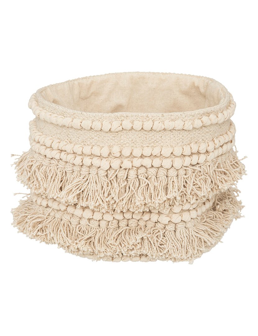 Conjunto de 2 cestos "vista para o mar" algodão reciclado