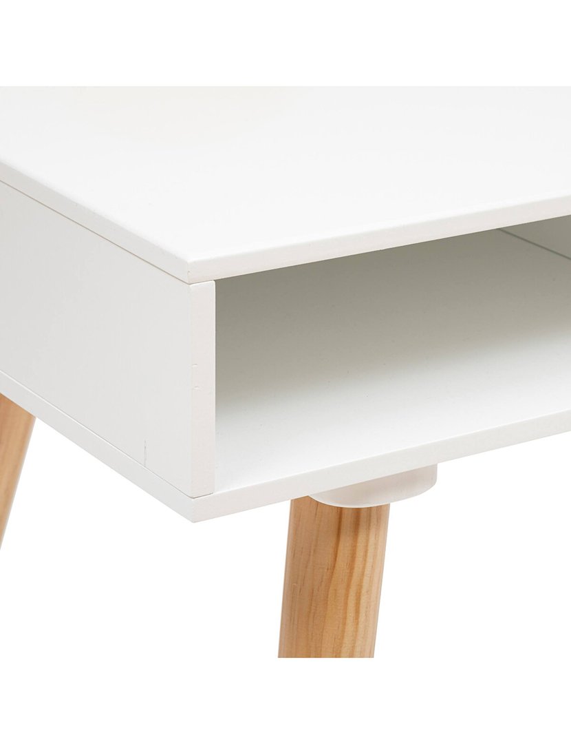 Escrivaninha infantil em madeira branca