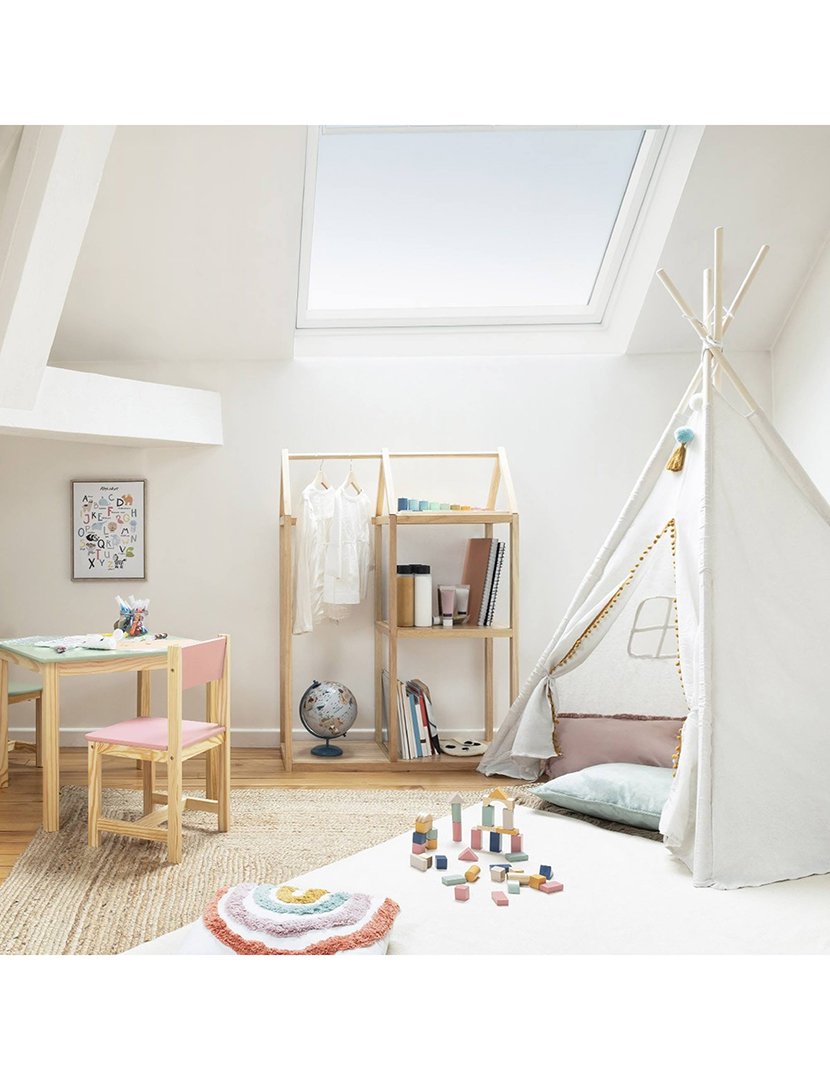 Globo terrestre infantil 20cm azul