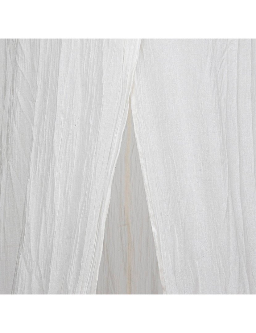 Dossel duplo de gaze algodão branco