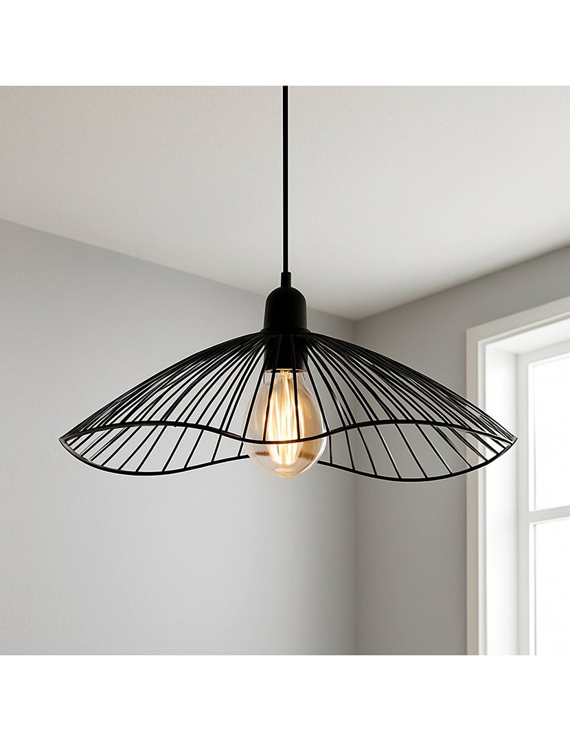 Candeeiro de teto metal