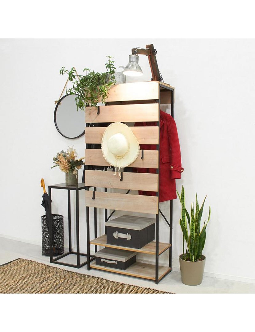 Espelho redondo Design vintage Metal